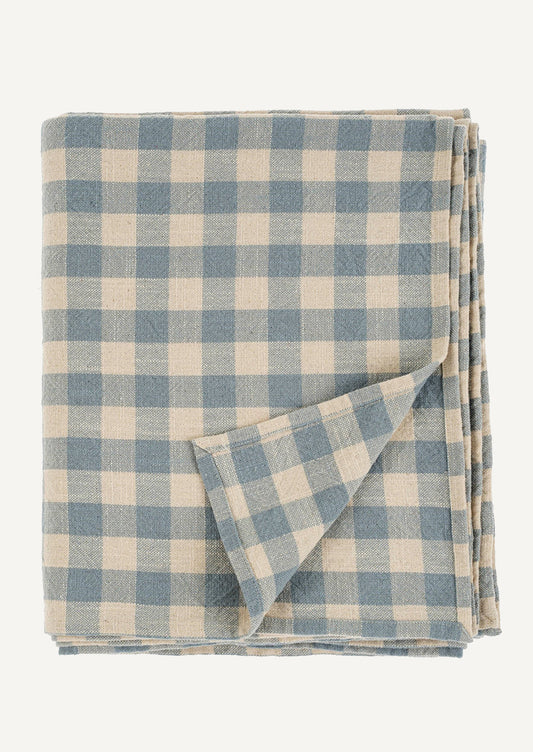 Gingham Cotton Tablecloth