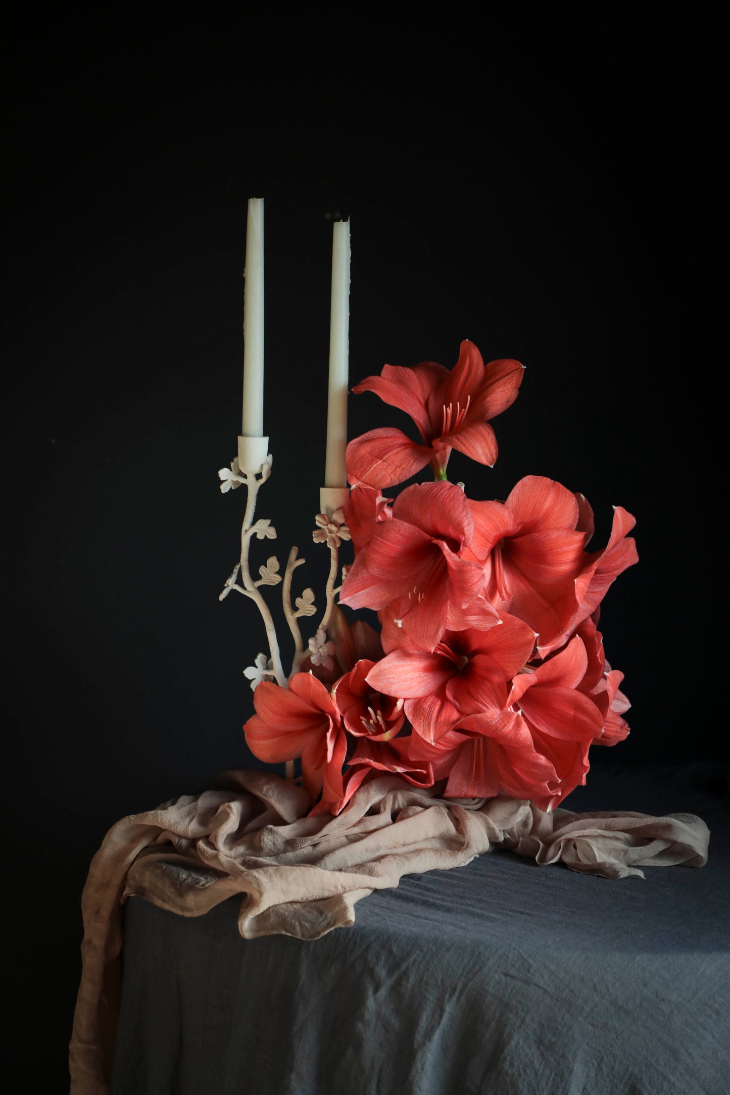 Styling Silks / Plant Dyed Sunset Collection