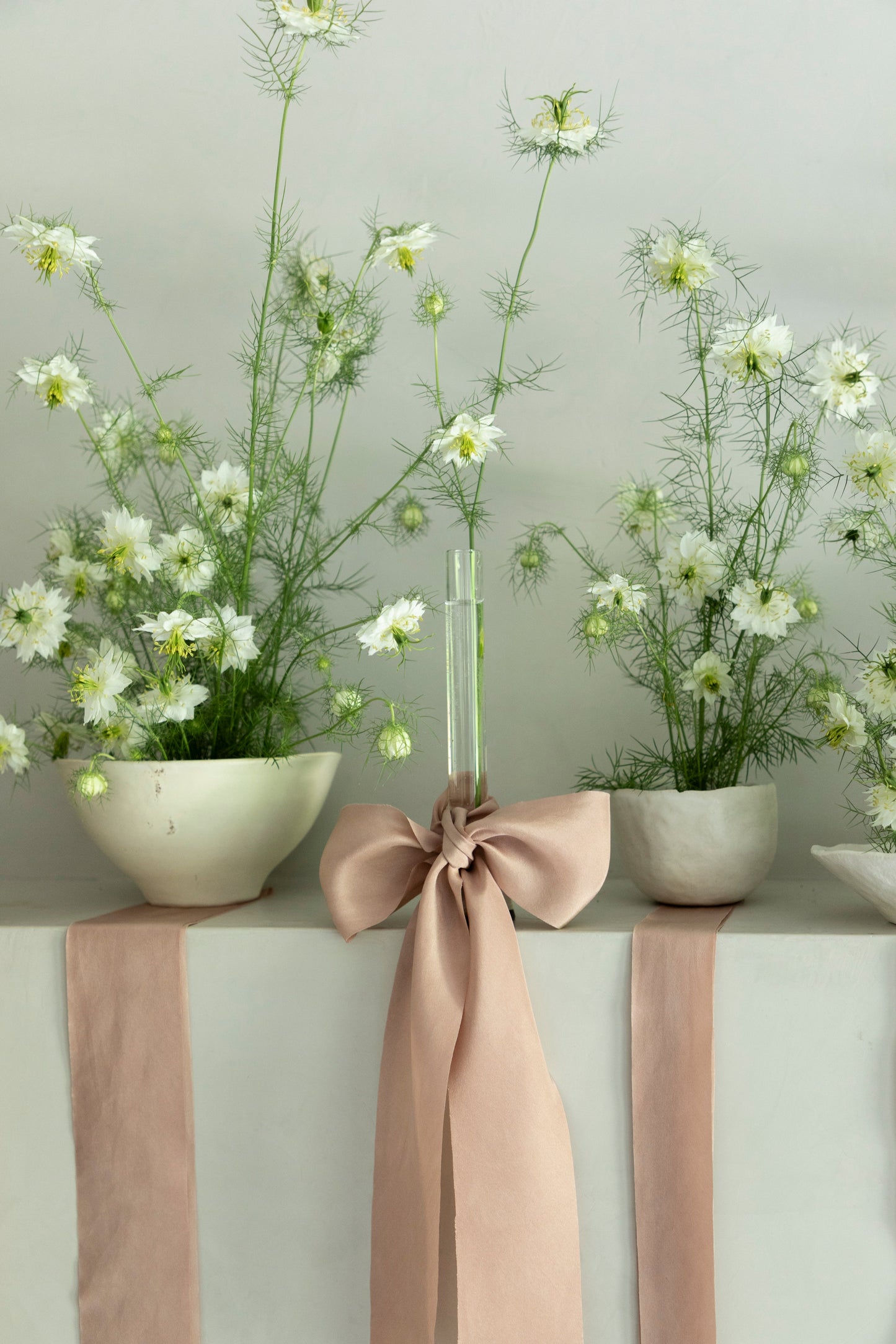 Ribbon Set / Blushing Rose Silk Ribbons