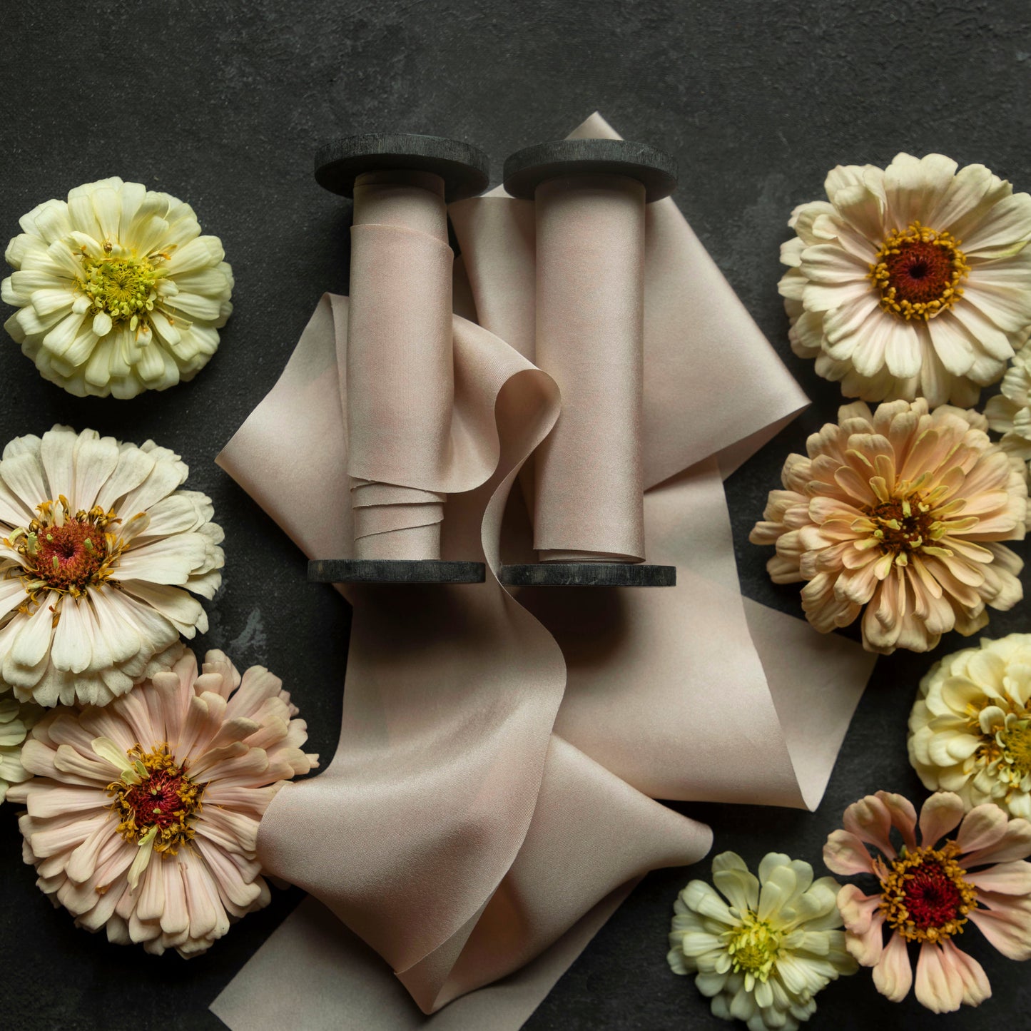 Blush Silk Ribbon
