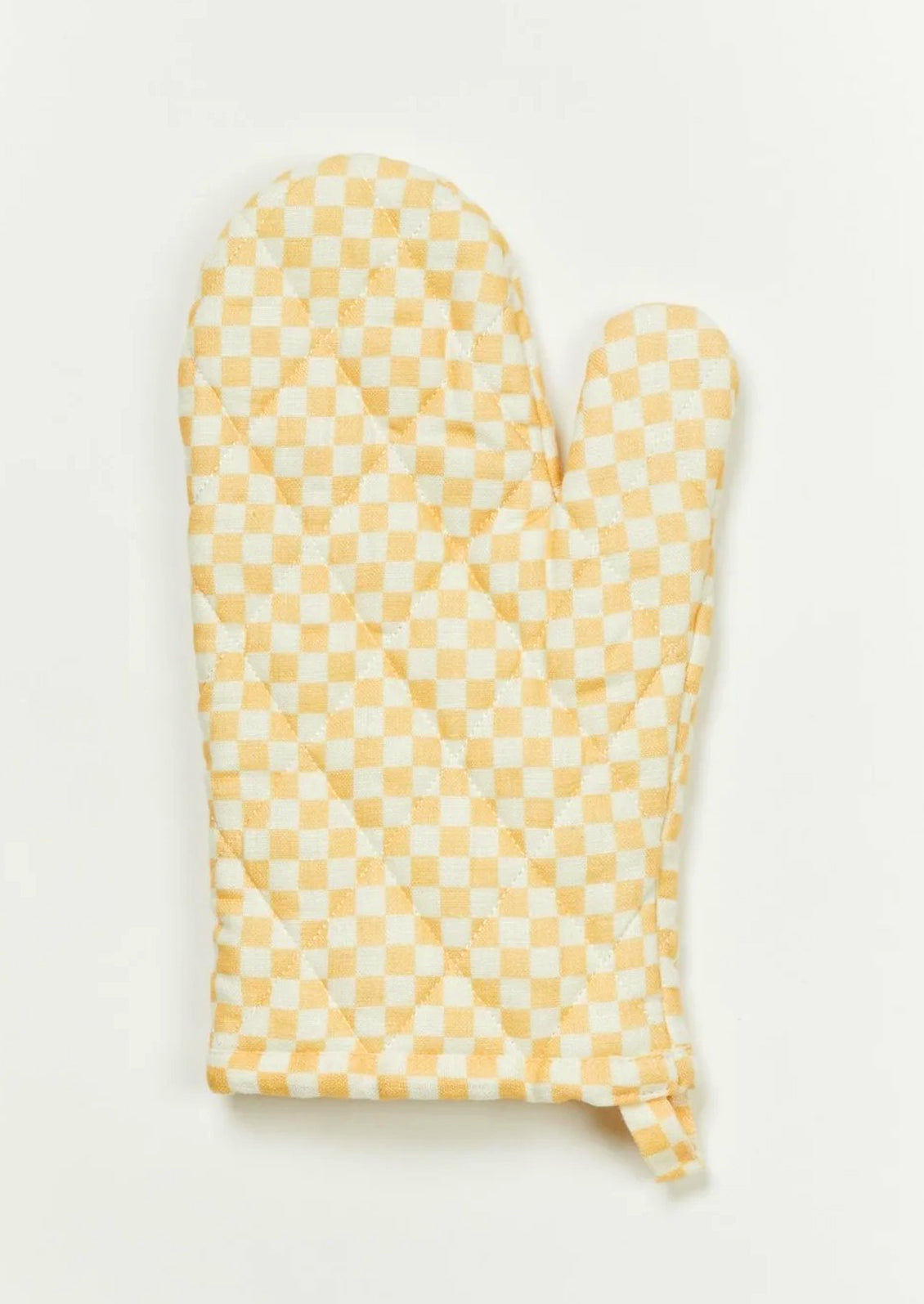 Checkered Oven Mitt