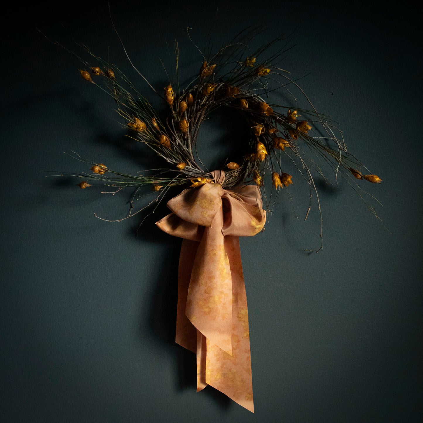 Original Eco-Print No. 113 Silk Ribbon