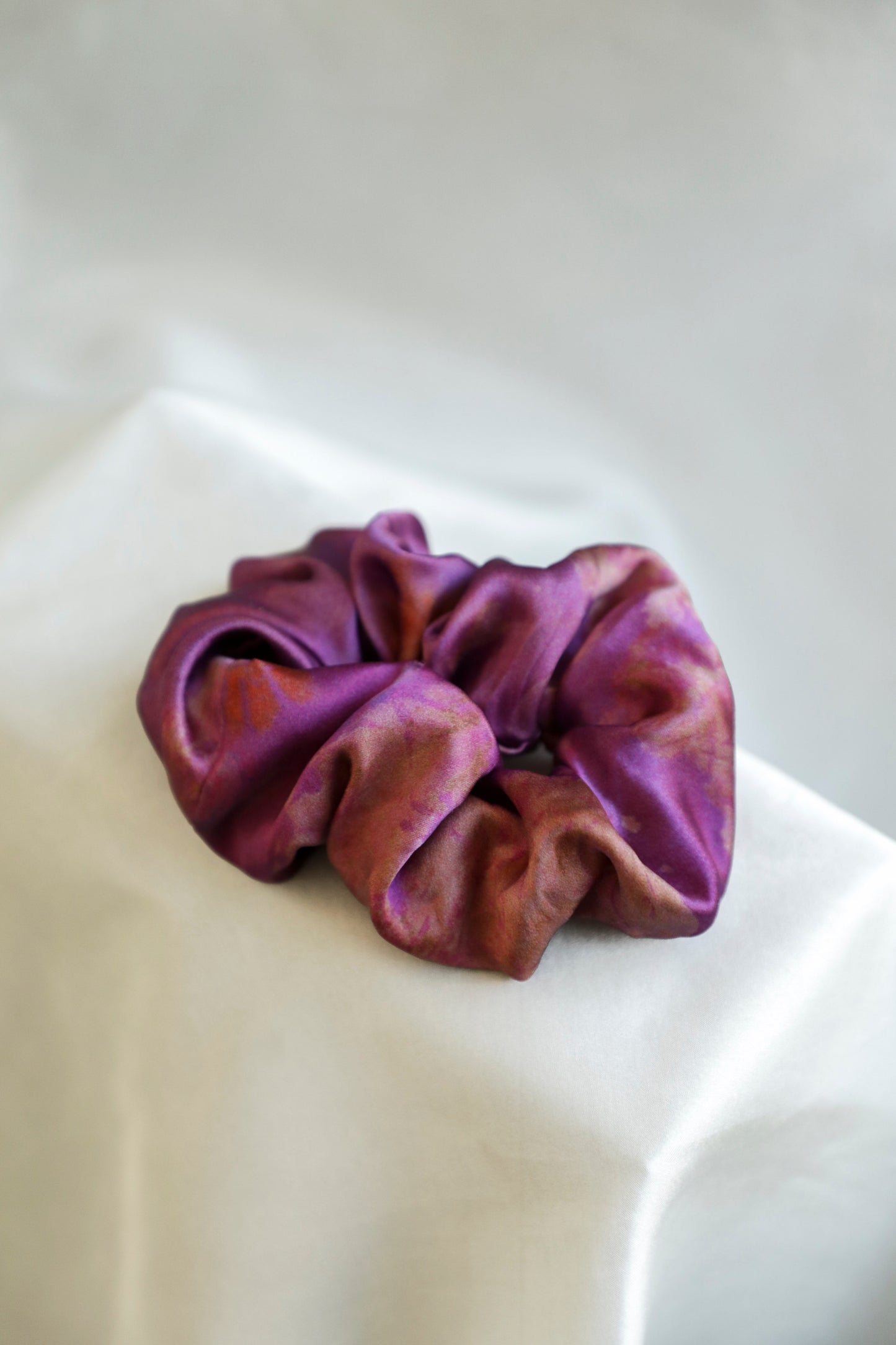 Botanical Print RESTORATIVE HAIR SCRUNCHIE SET / Set of 3