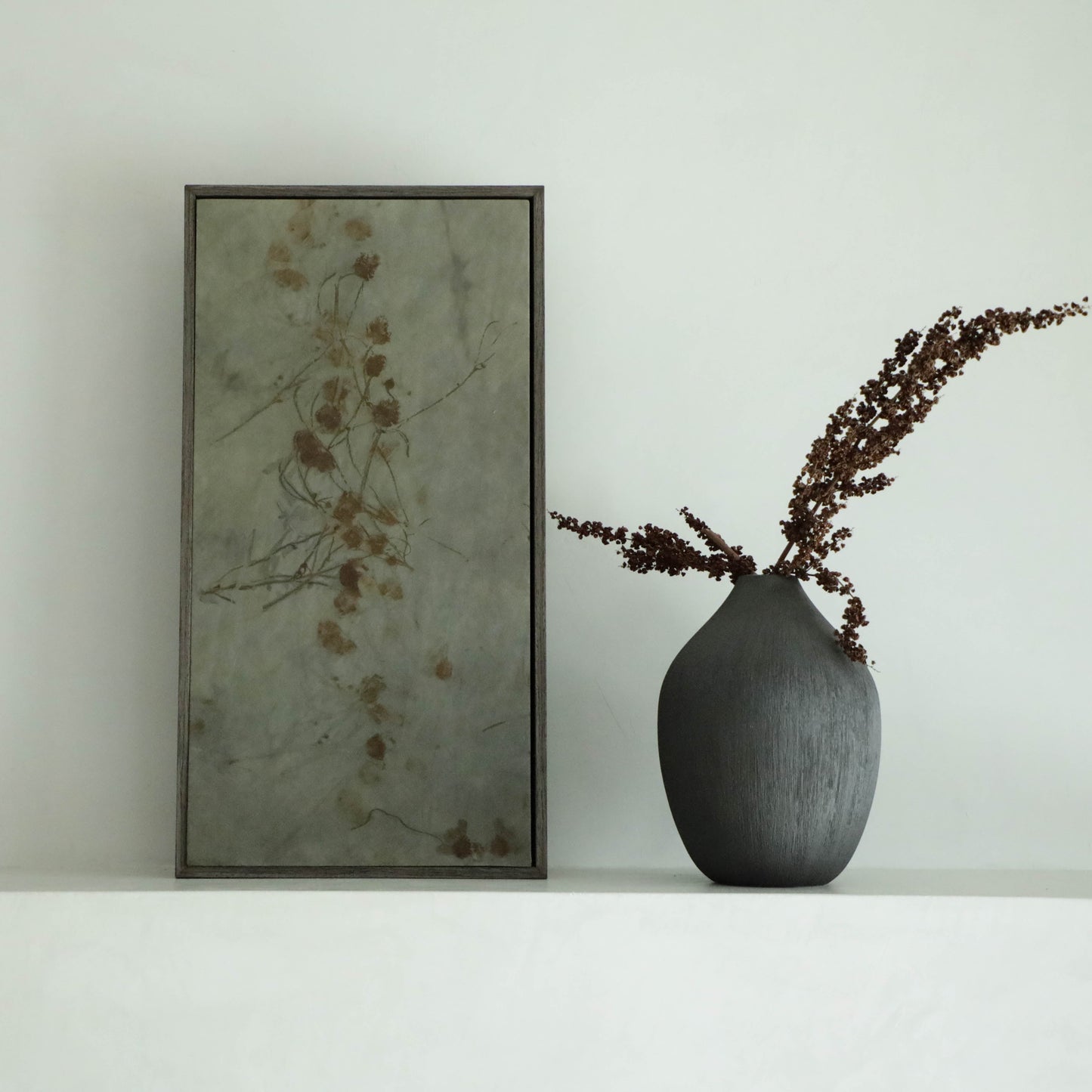 Framed Botanical Art Coreopsis No. 071