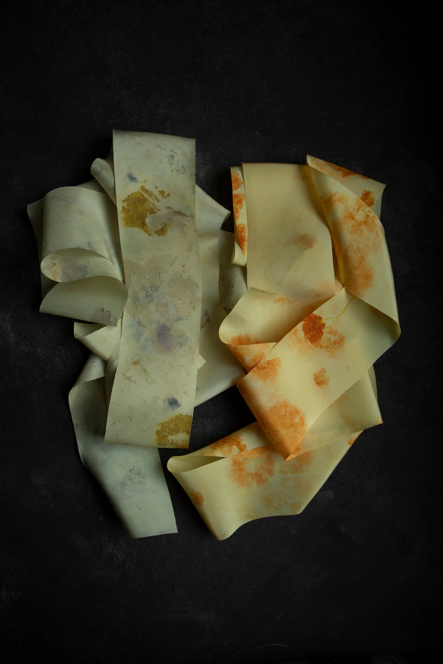 LIMITED EDITION | Original Eco-Print Silk Ribbon Sampler No. 118 + 119