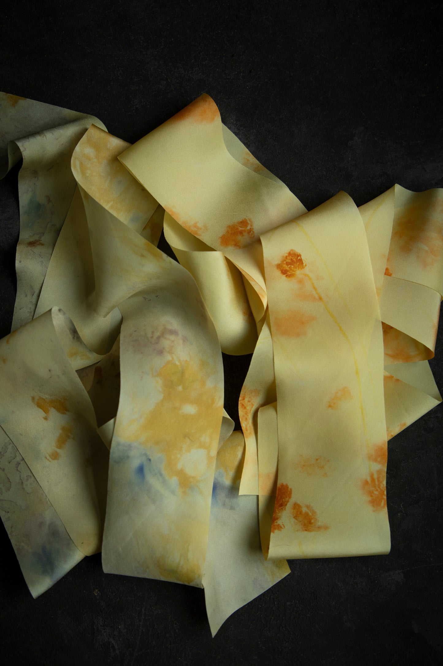 LIMITED EDITION | Original Eco-Print Silk Ribbon Sampler No. 118 + 119