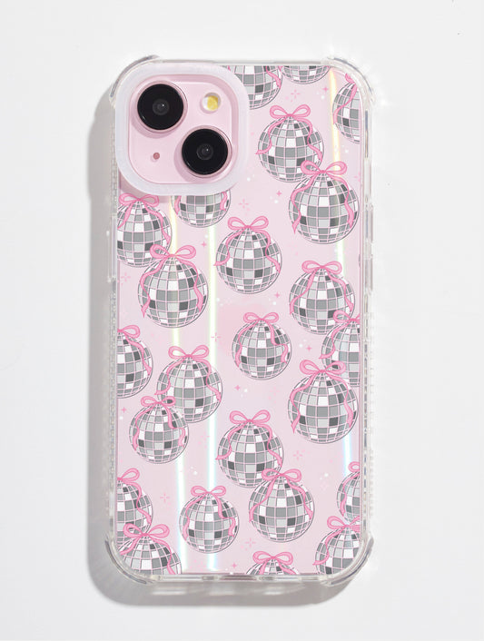 Bow Disco Ball Shock iPhone Case