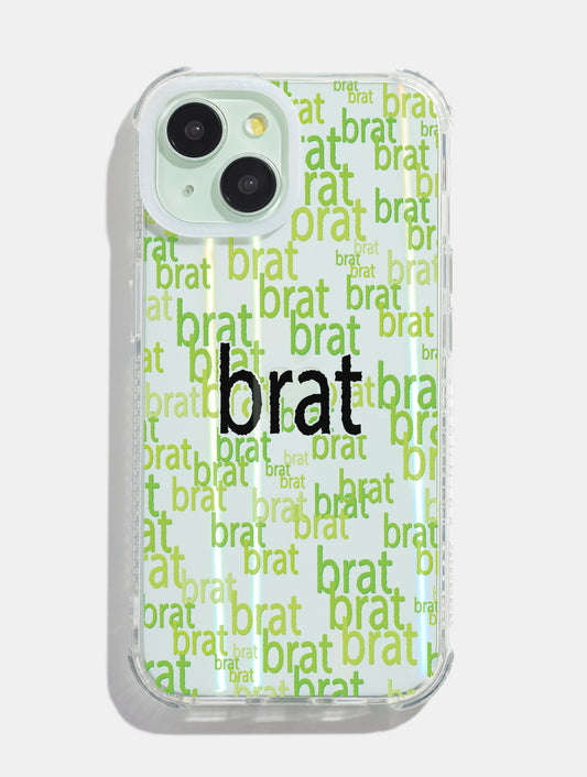 Brat Girl Summer Shock iPhone Case
