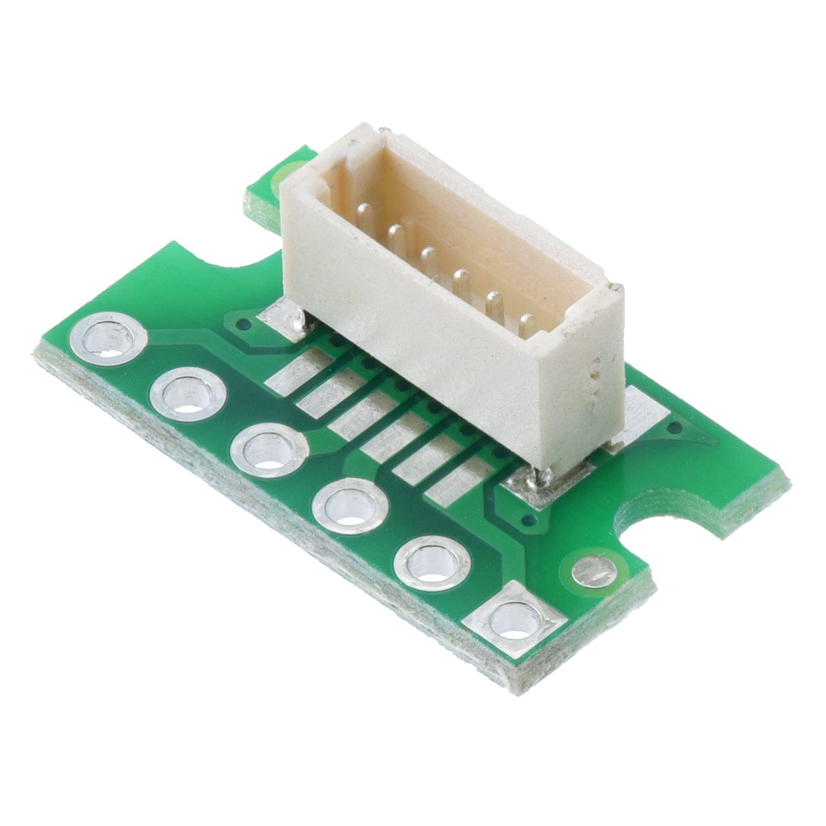 Breakout for 6-pin JST SH-Style Connector - Top Entry