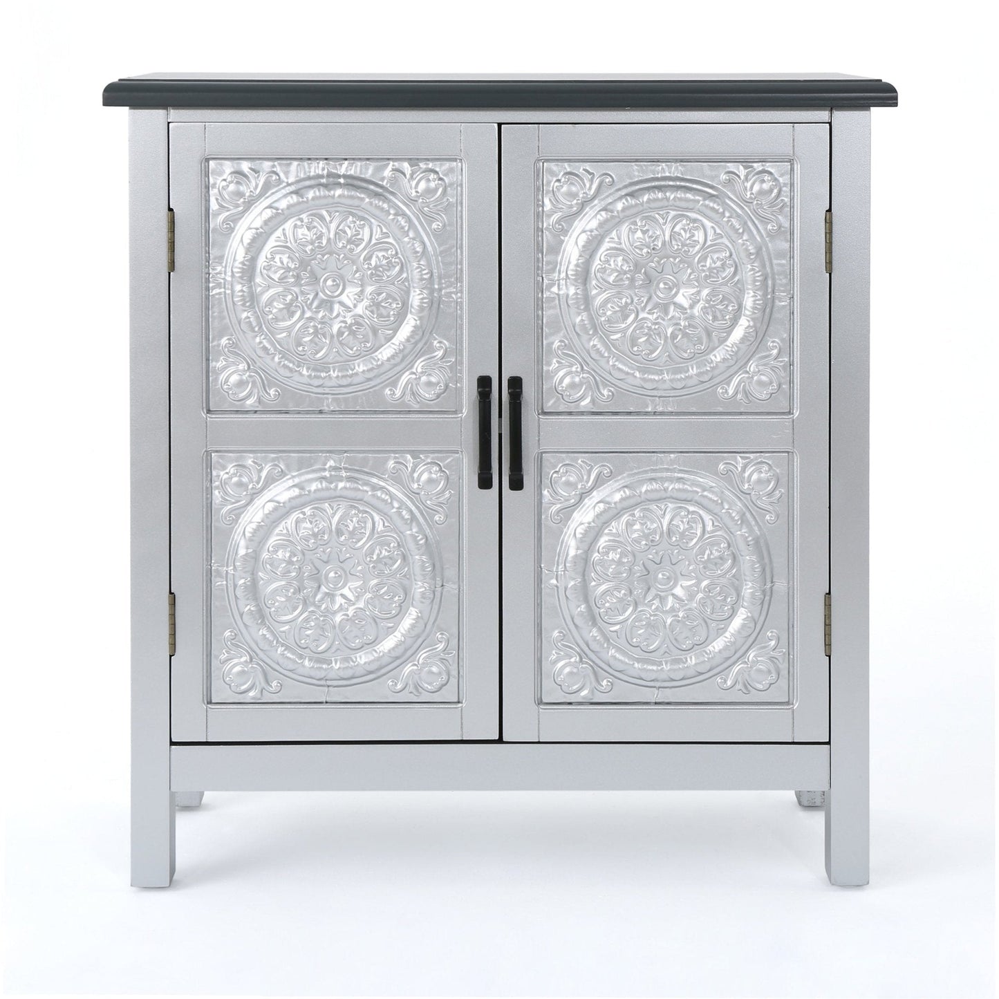 Breathe Cabinet with 2 Doors and Wood Rectangular Top