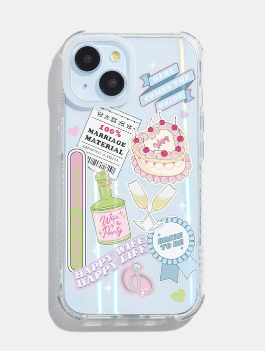 Bridal Sticker Shock iPhone Case