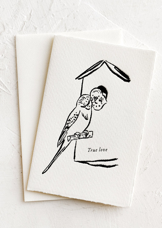Budgies True Love Card