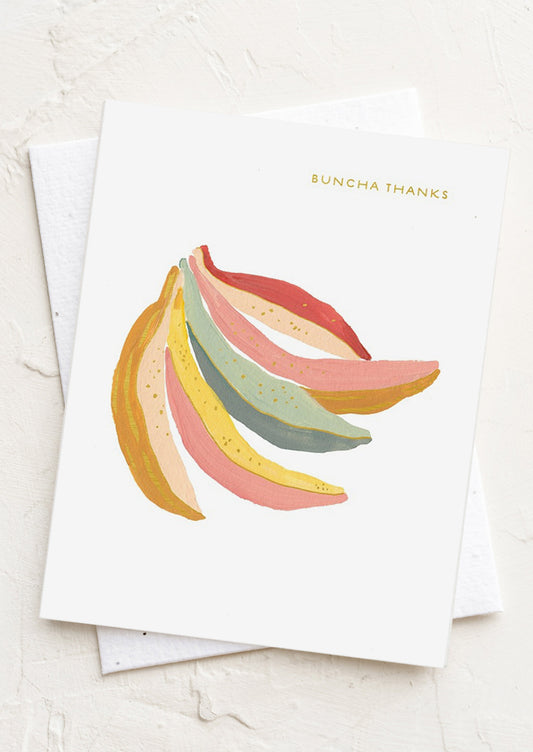 Banana Bunch Thank You Card
