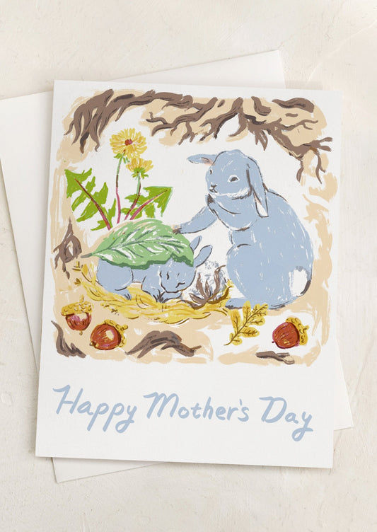 Bunnies Mother's Day Card
