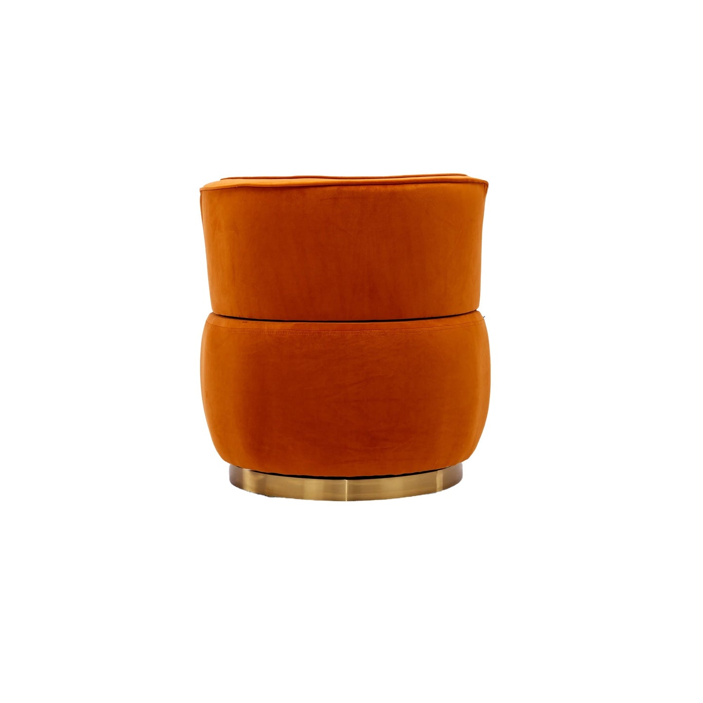 Burst 360 Degree Swivel Accent Chairs with Fluffy Velvet Upholstered