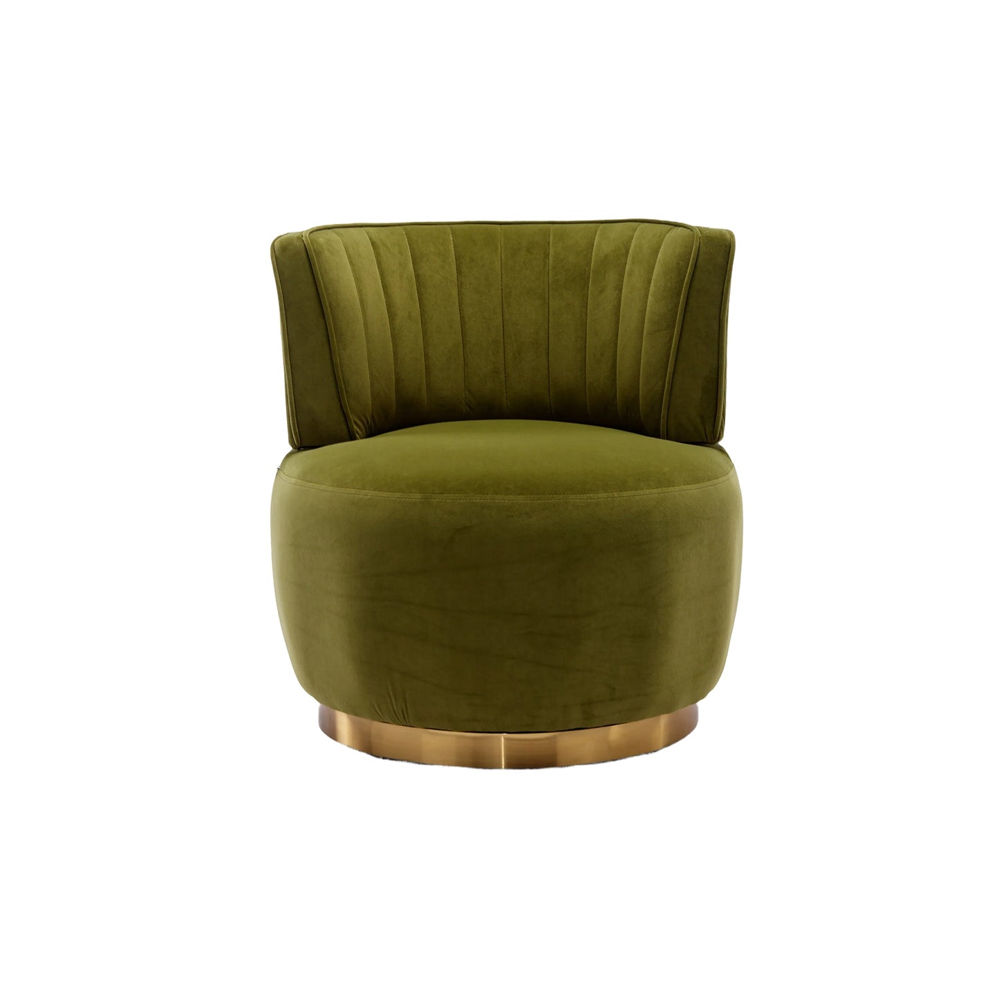 Burst 360 Degree Swivel Accent Chairs with Fluffy Velvet Upholstered