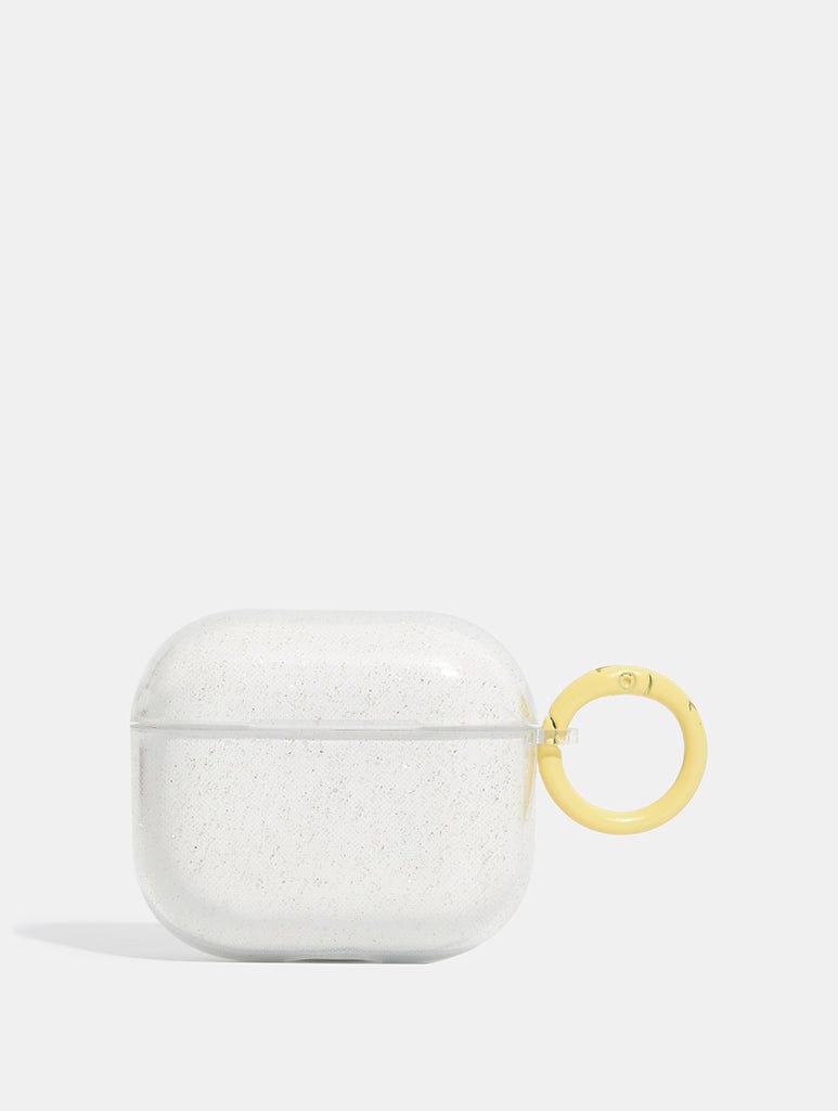 Buttermilk Glitter AirPods Case