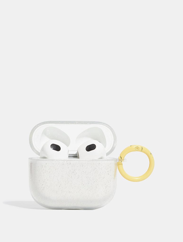 Buttermilk Glitter AirPods Case