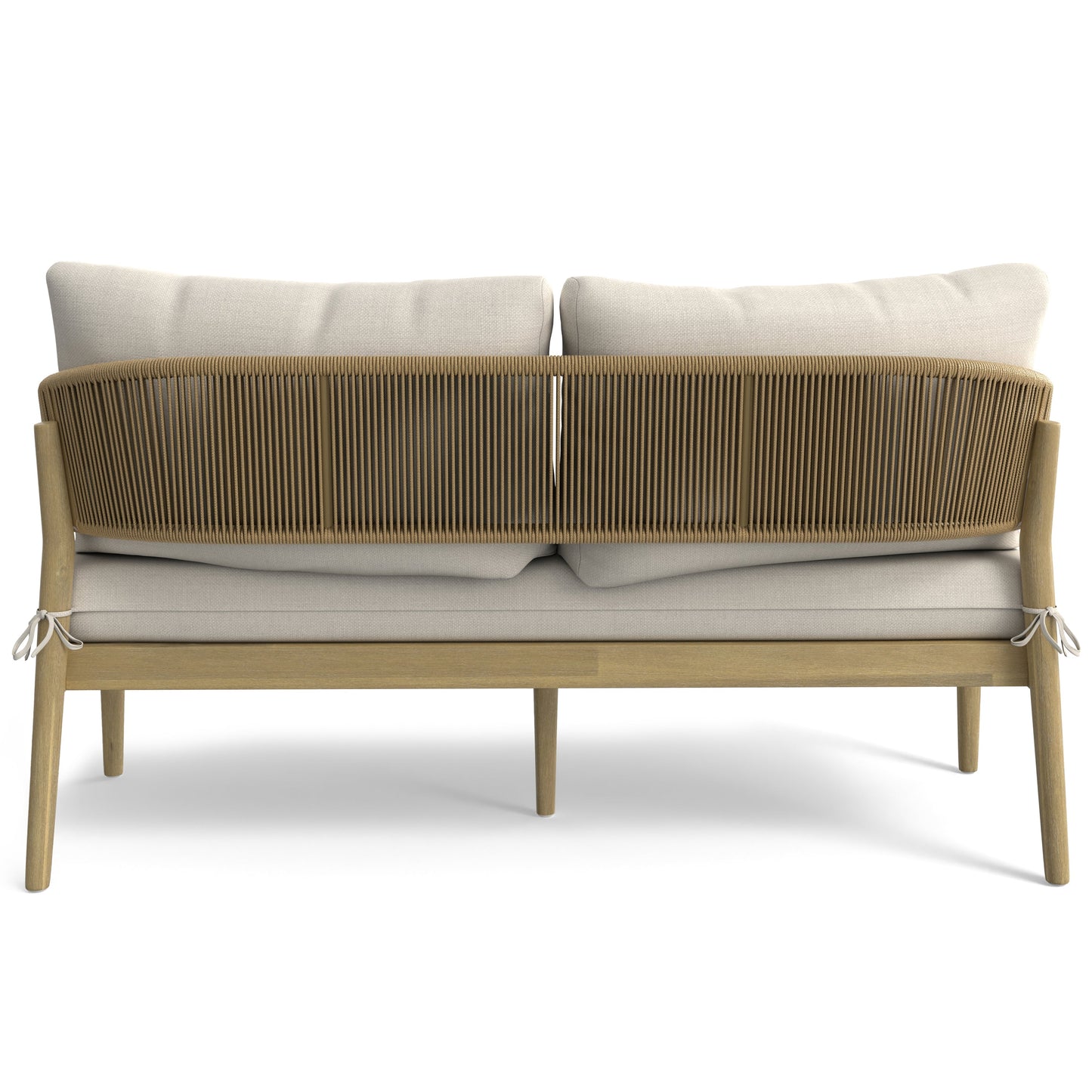 Outdoor Sofa with Curved Back and Arm
