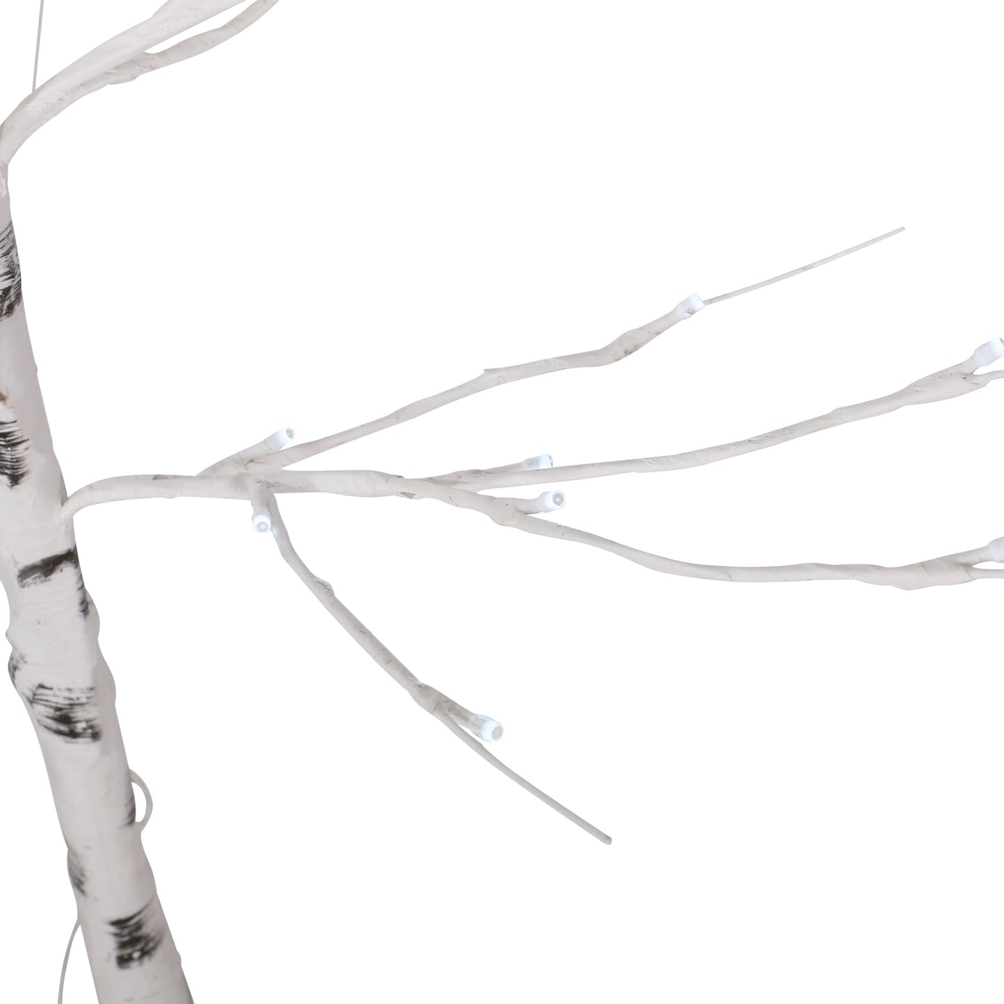 Clyne 4 ft Birch Tree with 48 LED Lights