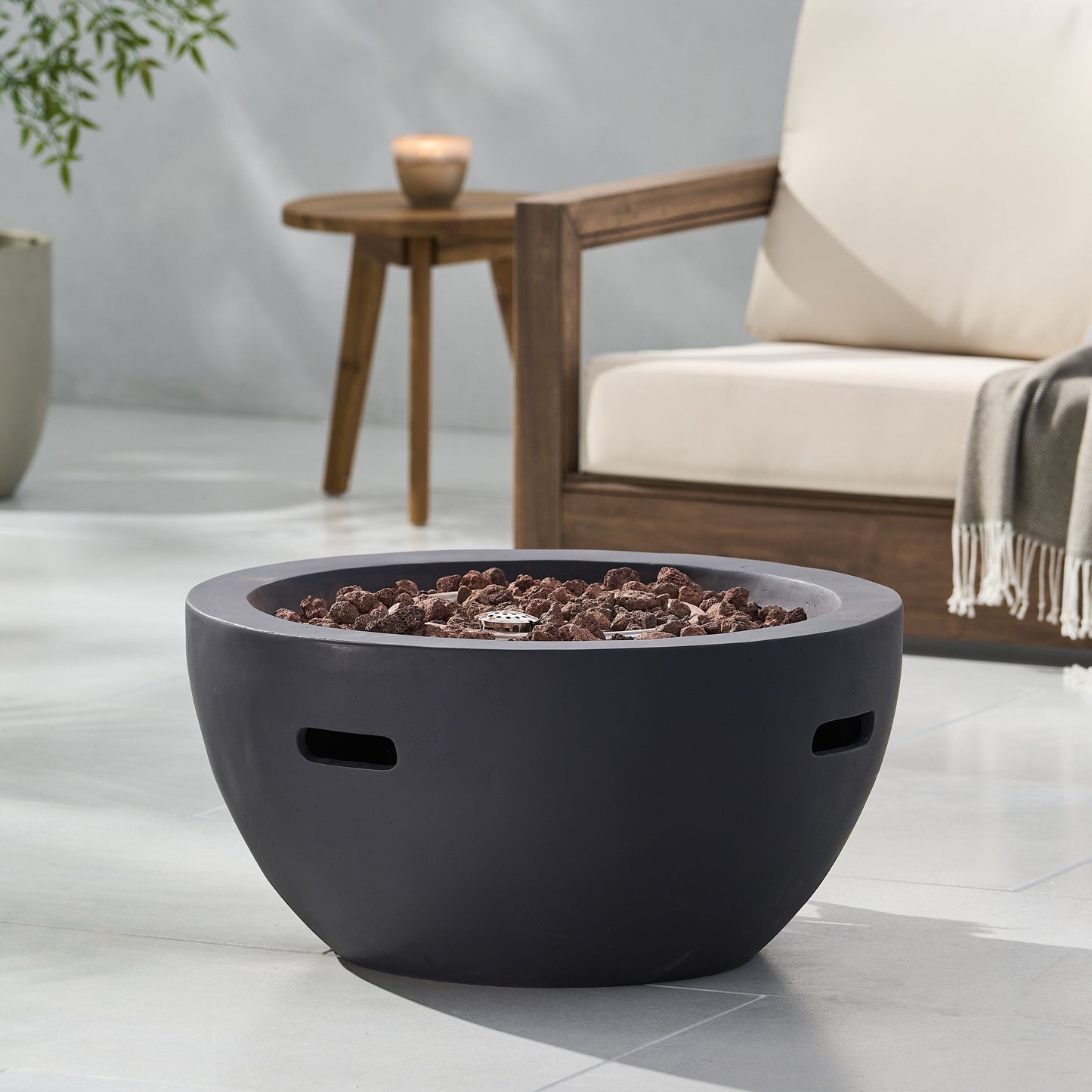 Bowl Propane Firepit