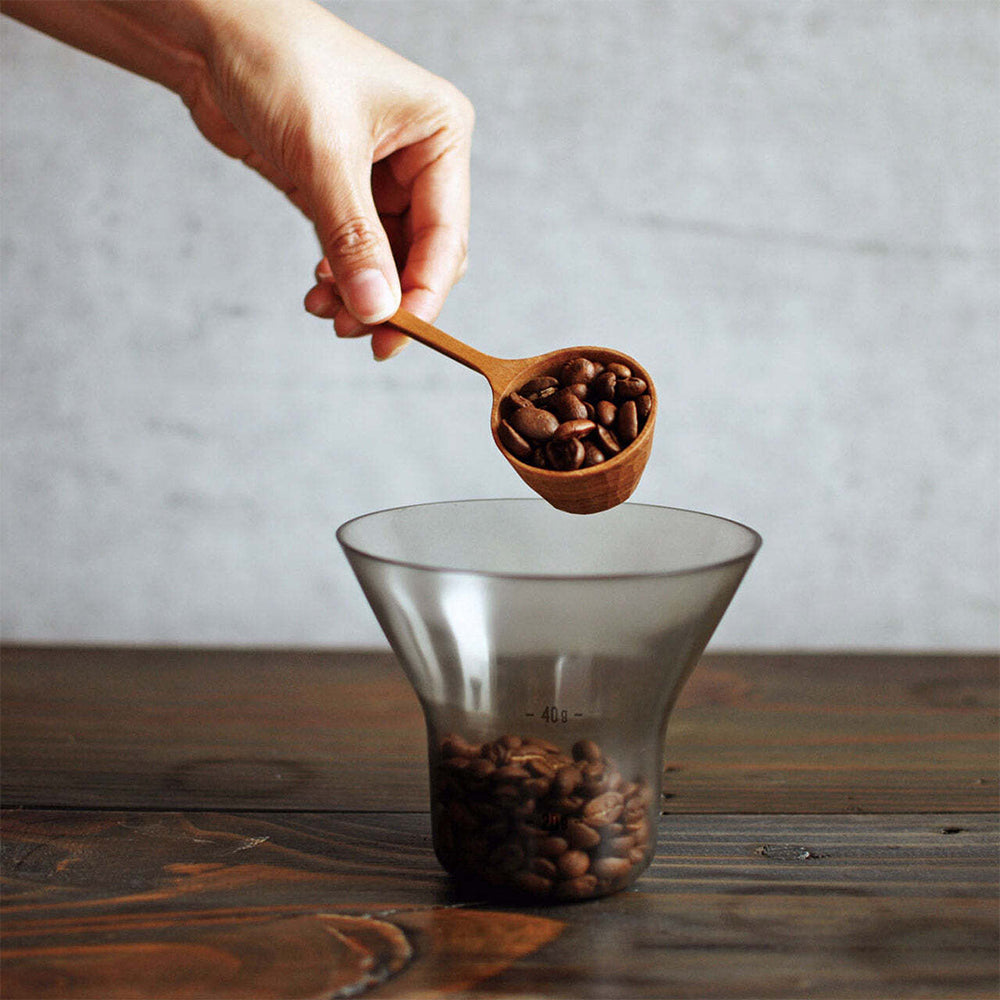 Kinto SCS Coffee Beans Measuring Spoon Teak Wood 10.5cm (Natural)