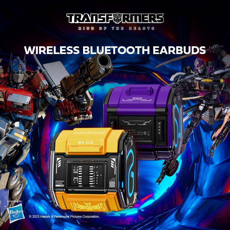 Transformers MG-C03 True Wireless Bluetooth Earbuds (Yellow)