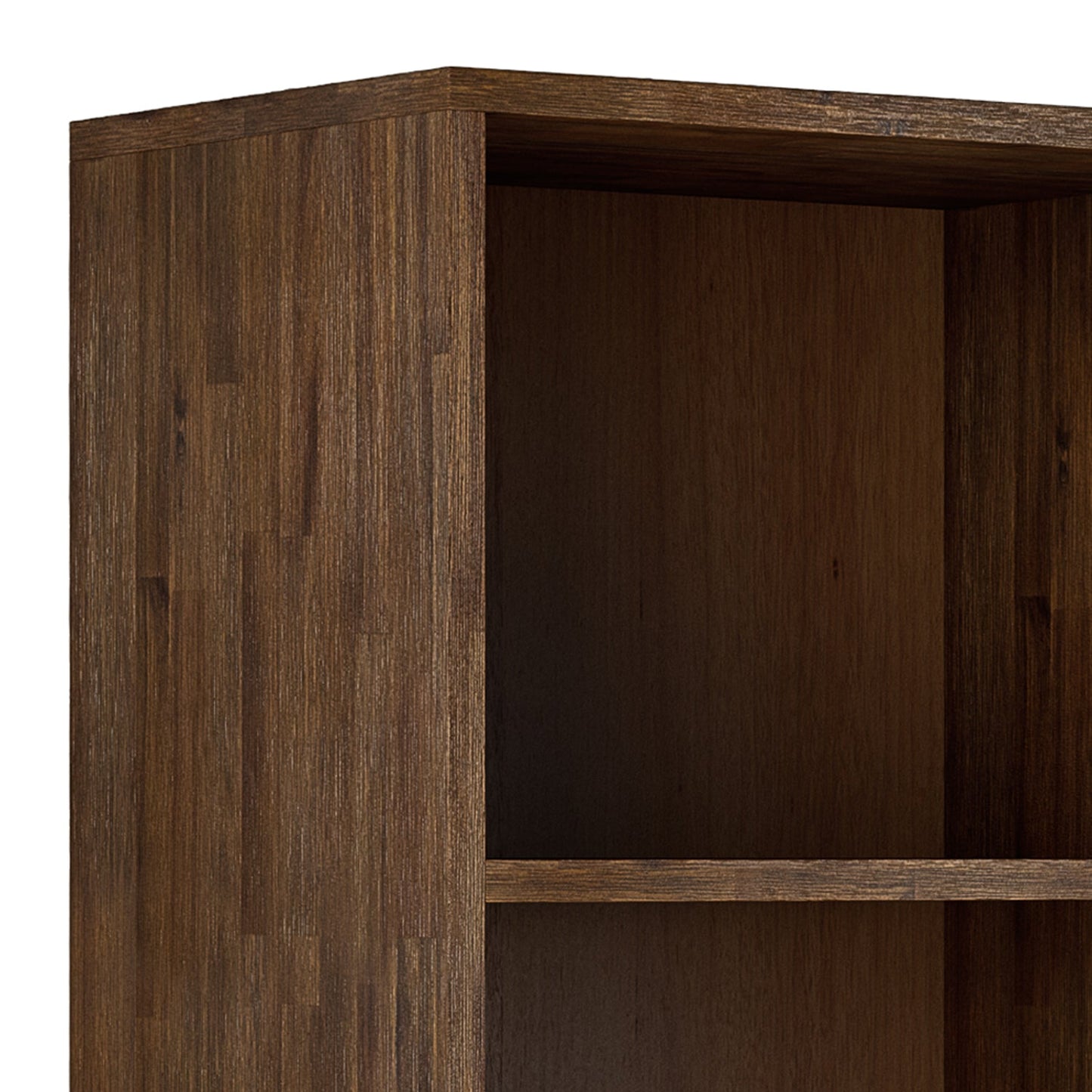 Bookcase with 3 Shelves and 2 Doors