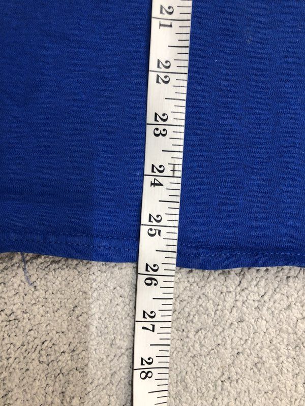 Columbia T Shirt Mens Medium Blue Crew Neck Graphic Tee Short Sleeve 100% Cotton