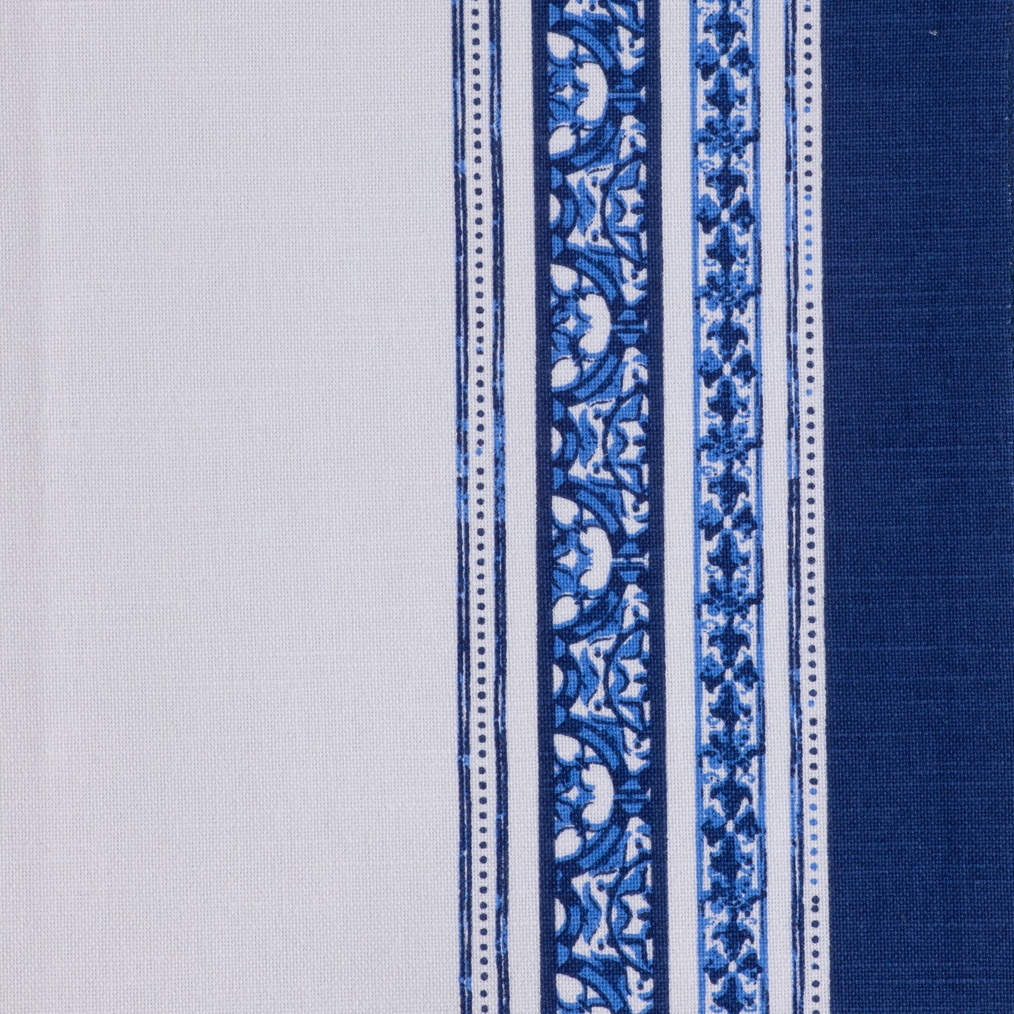Porto Stripe Print Table Runner 14X72