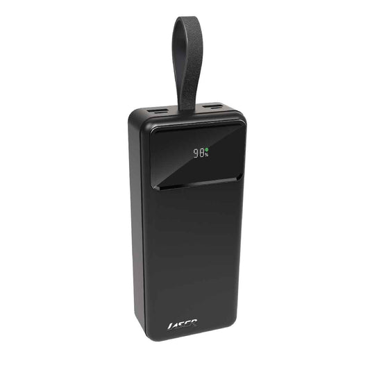 Laser 27000mAh Powerbank 18W PD LED Indicator Fast Charge Black