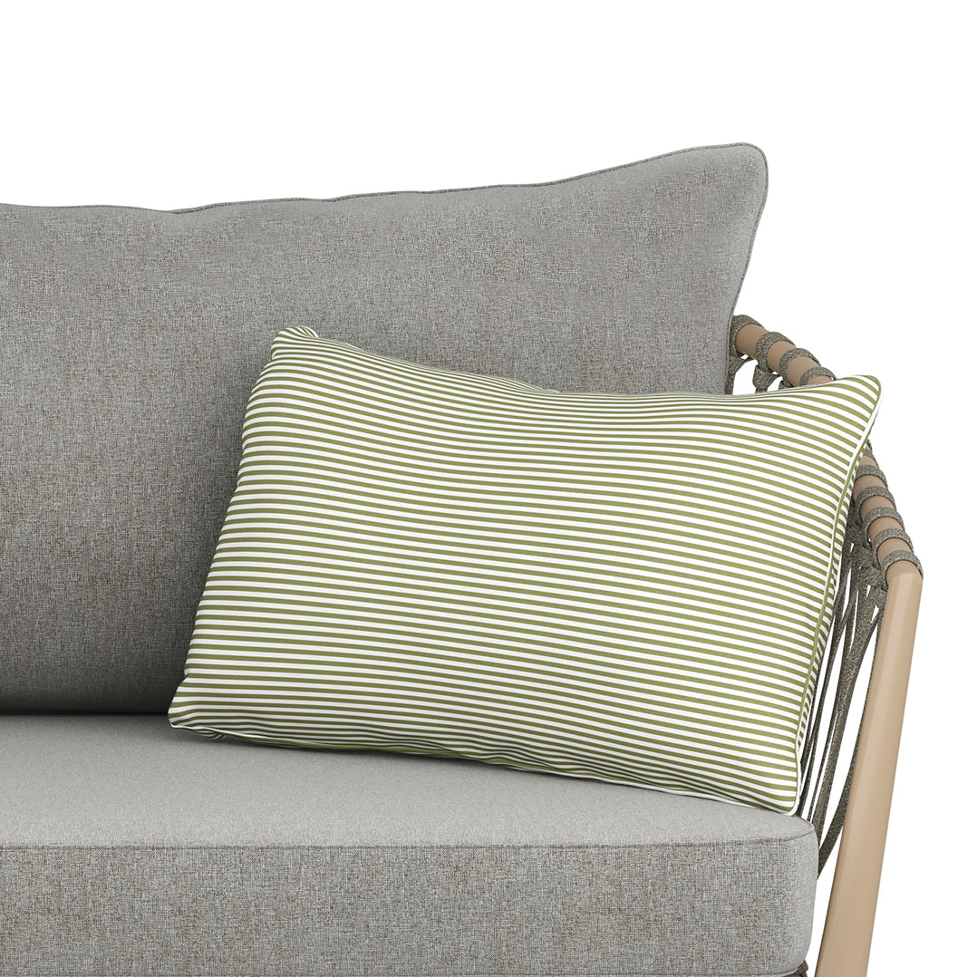 Outdoor Sofa with Aluminum Frame