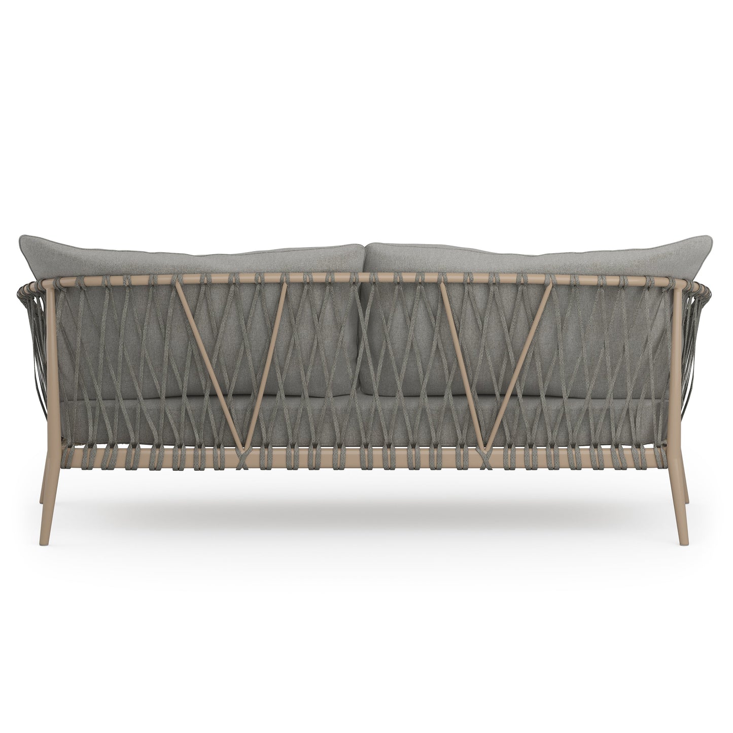 Outdoor Sofa with Aluminum Frame