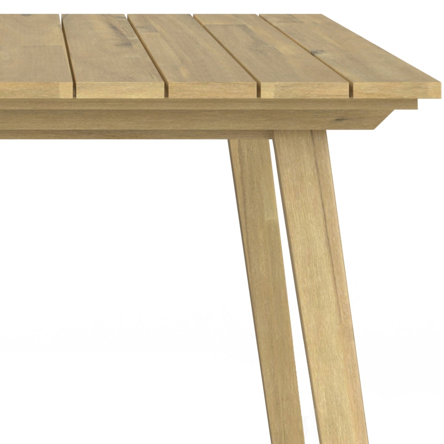 Legend Wooden Rectangular Outdoor Dining Table