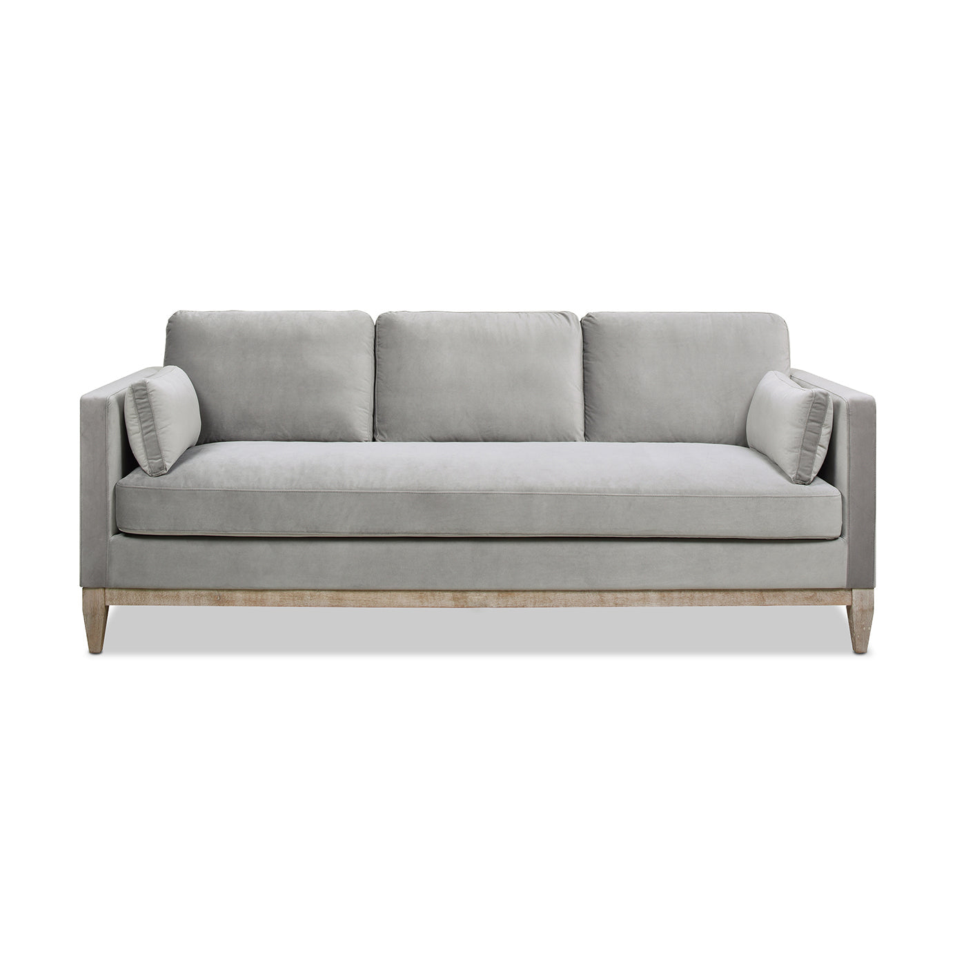 Crownedd 84" Upholstered Sofa with Square Track Arms