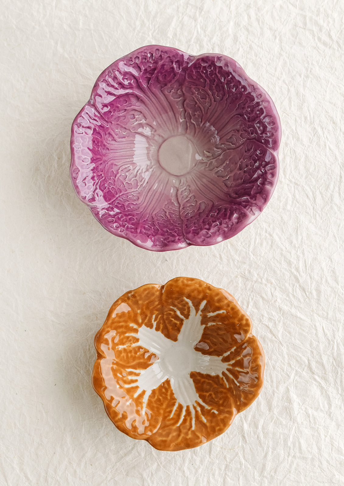 Cabbage Nesting Ceramic Bowl