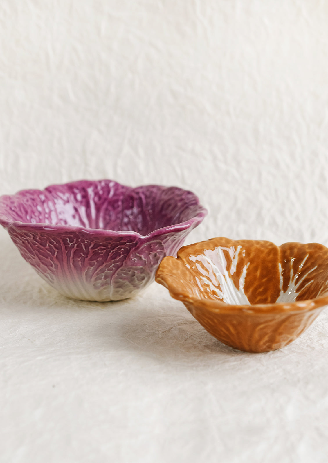 Cabbage Nesting Ceramic Bowl