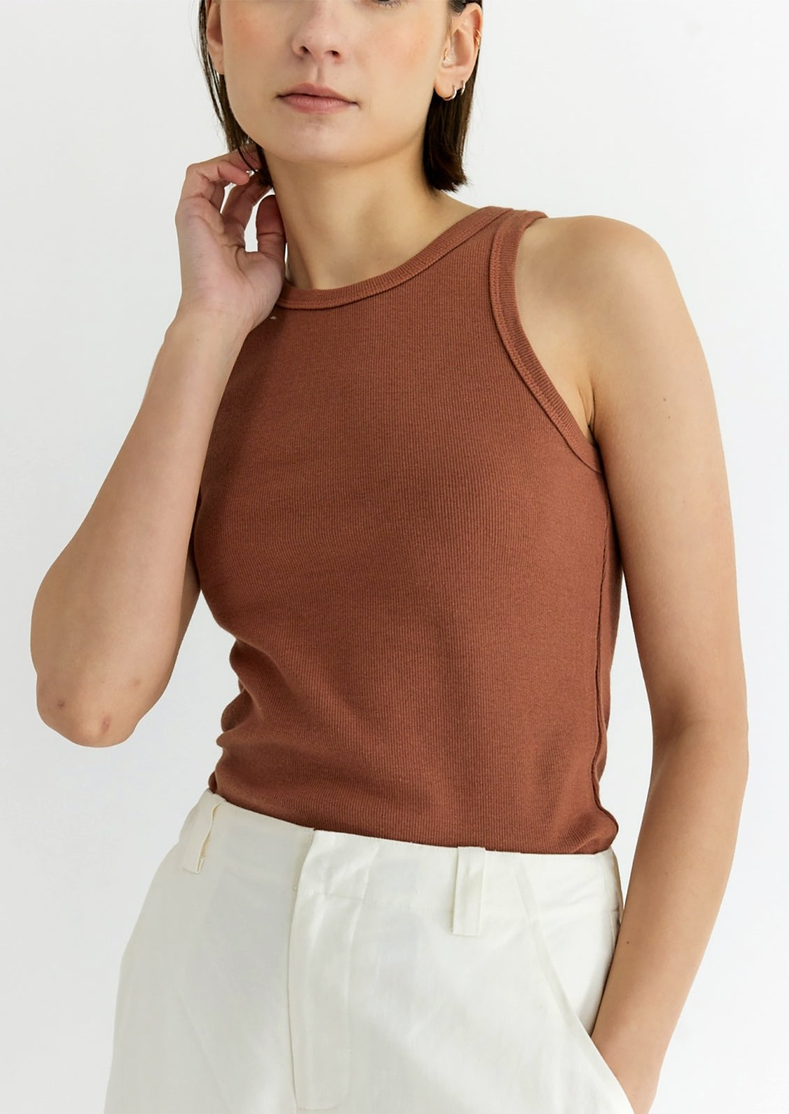 Calla Cotton Rib Tank