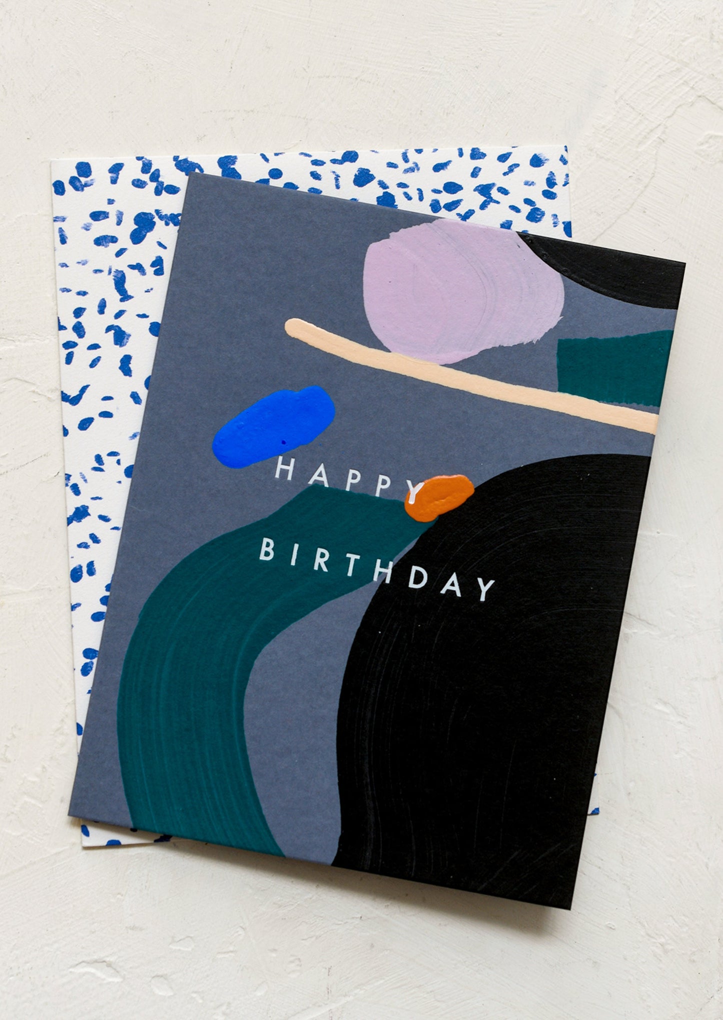 Carlton Paintstroke Birthday Card