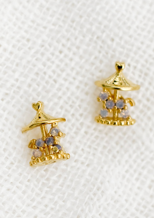 Carousel Stud Earrings