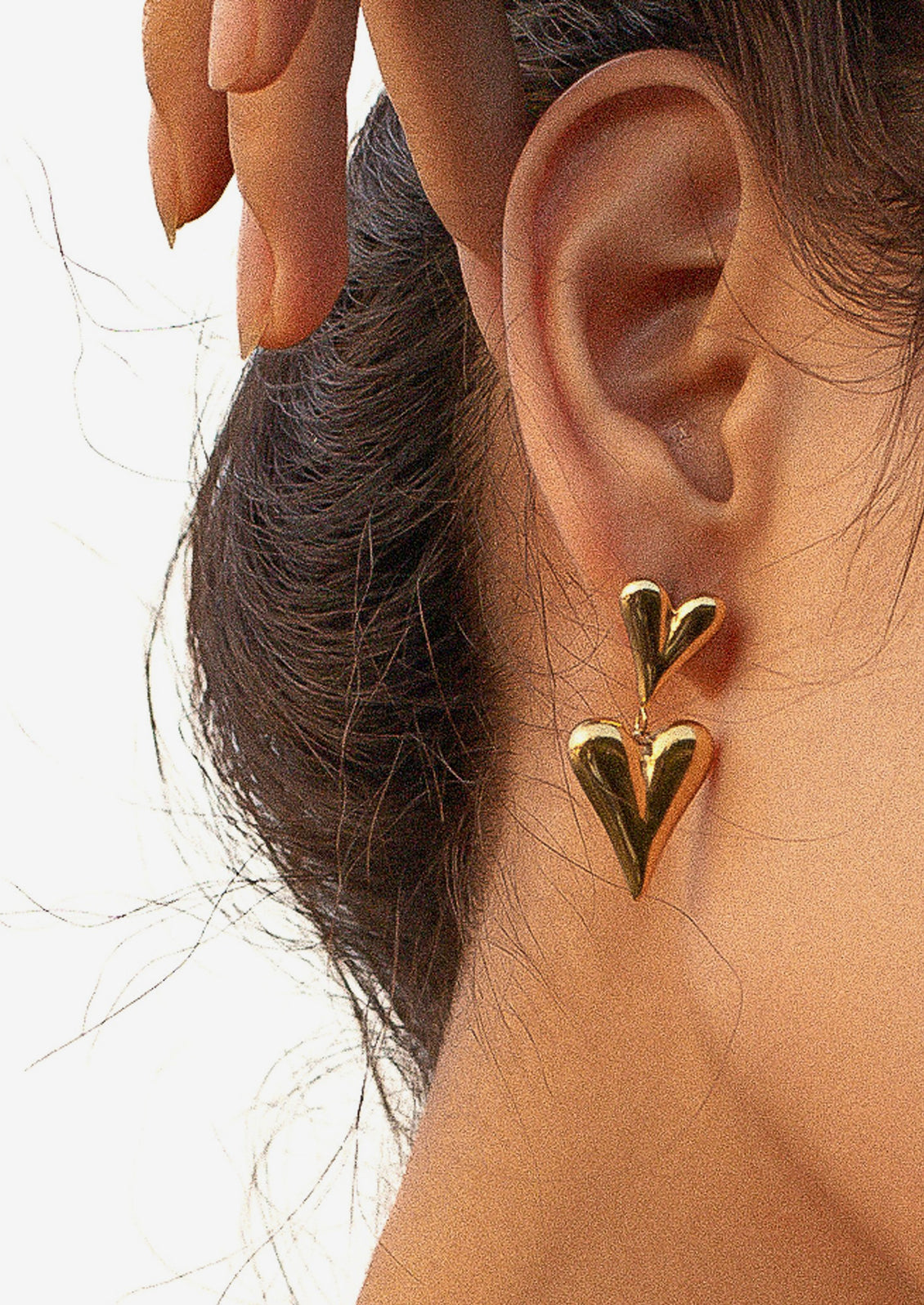 Carta Heart Earrings