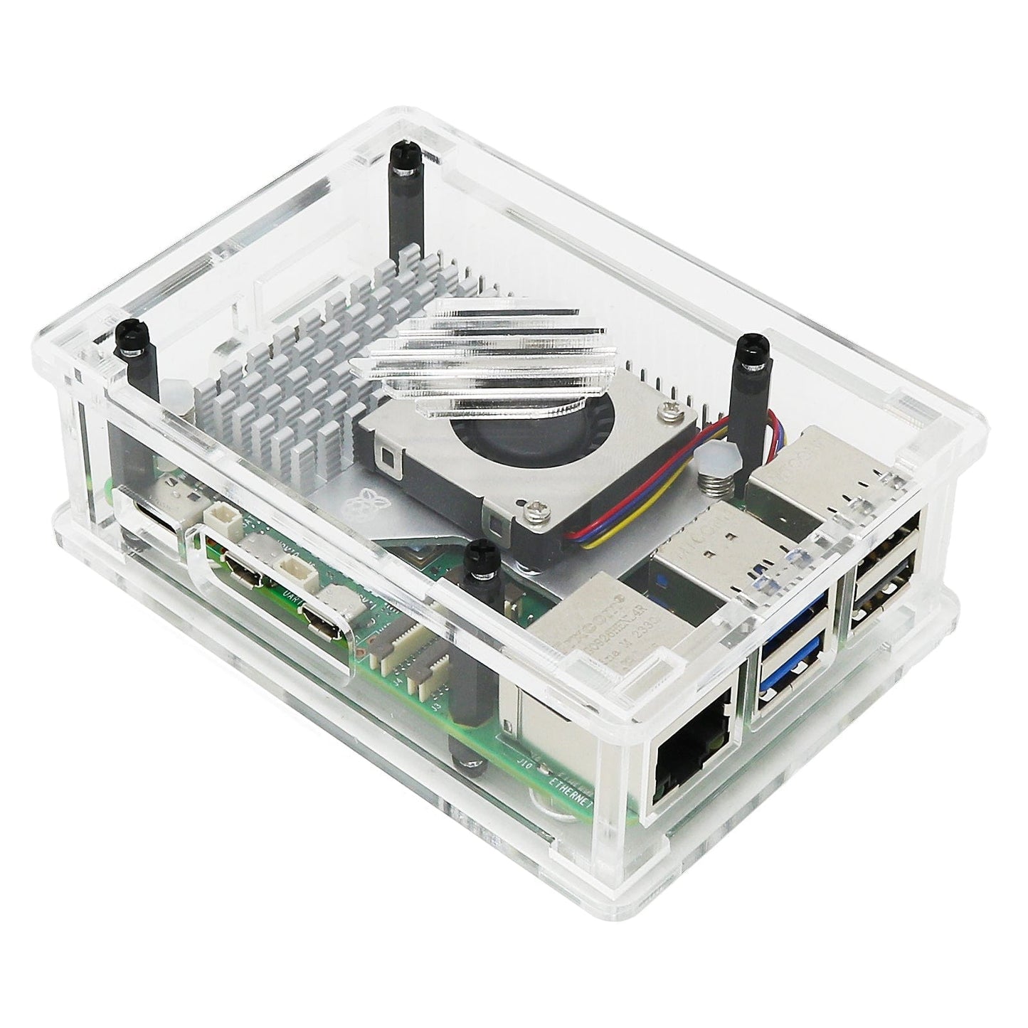 Case for Raspberry Pi 5 and Active Cooler
