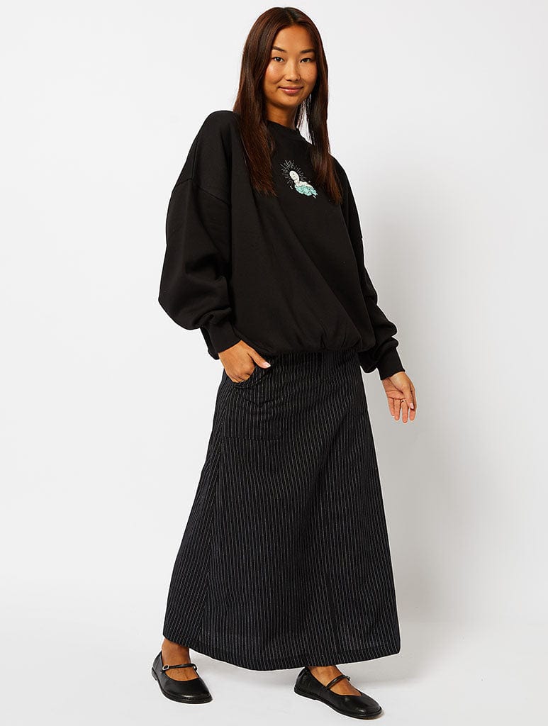 Casper x Skinnydip Black Sweatshirt