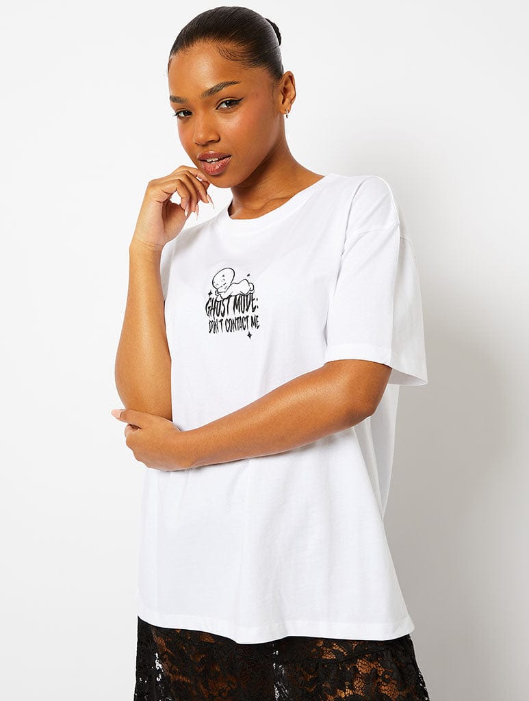 Casper x Skinnydip White T-Shirt