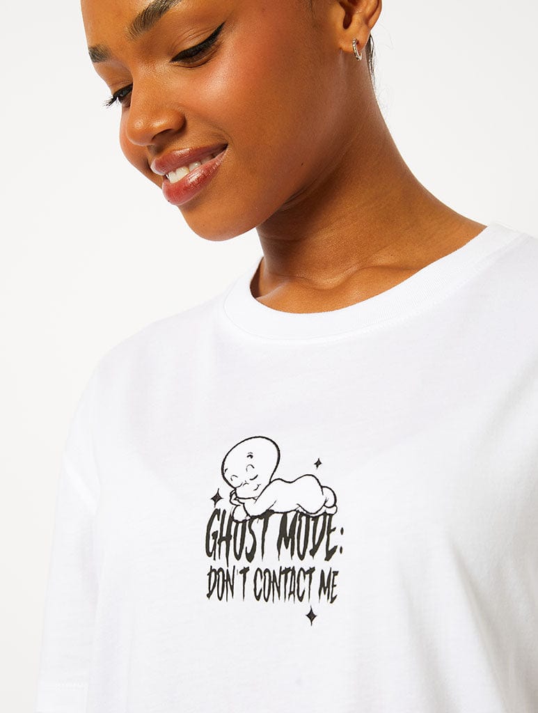 Casper x Skinnydip White T-Shirt