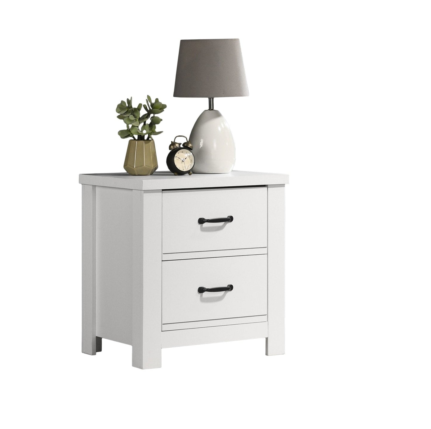 Cassini Nightstand with 2 Drawers
