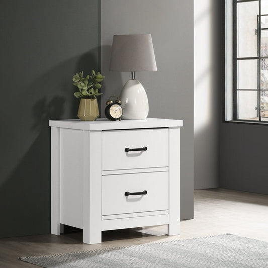 Cassini Nightstand with 2 Drawers