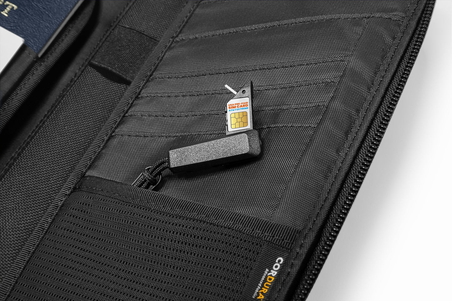 Tomtoc Navigator Passport Bag Small (Black)