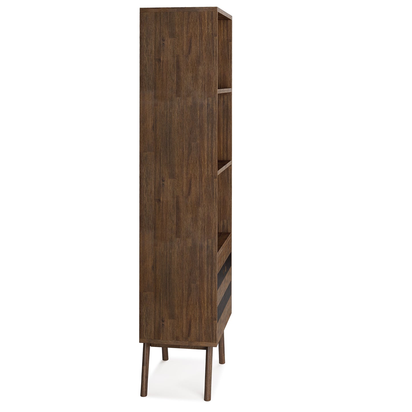 Bookcase with 3 Shelves and 2 Doors