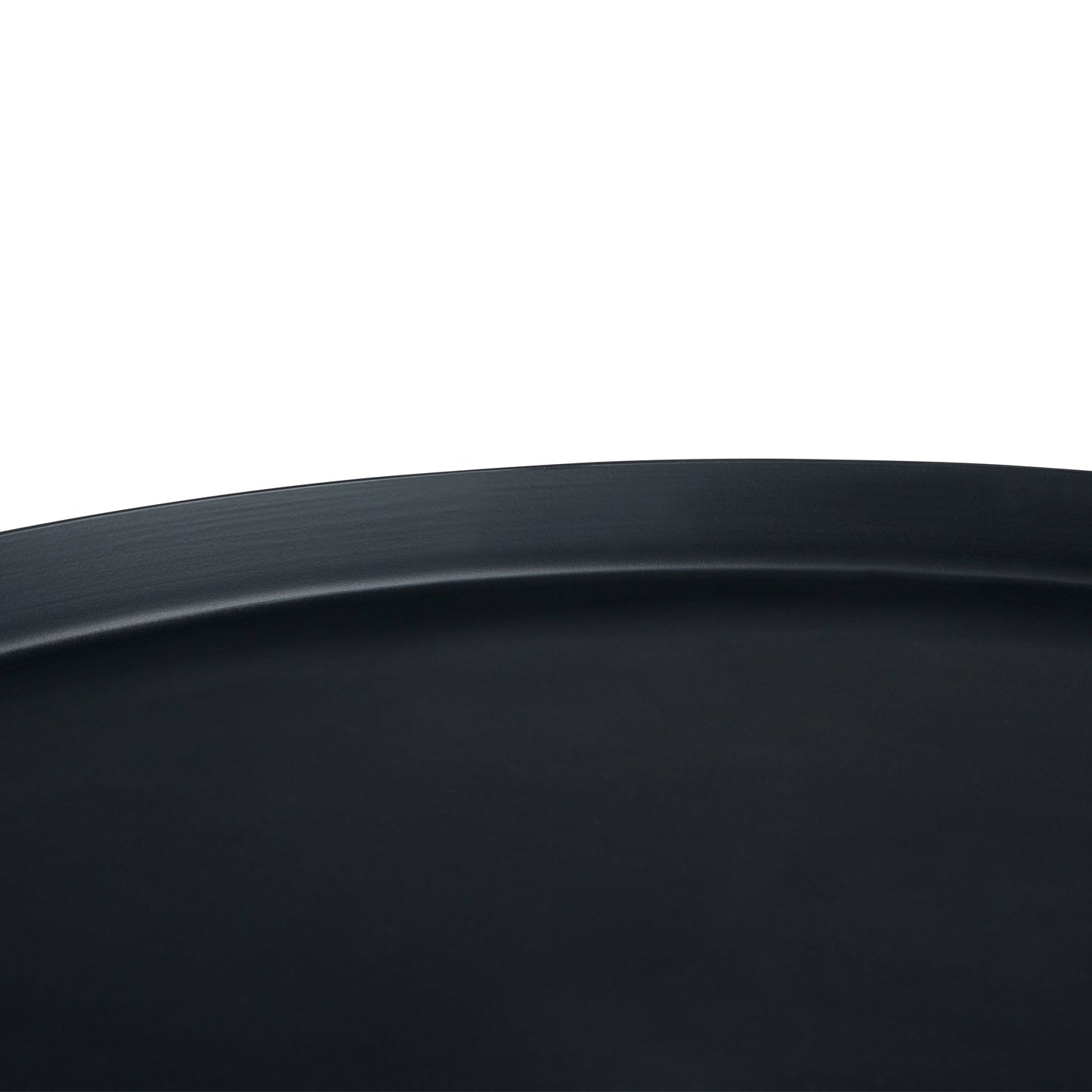 18-inch Round Side Table with Tray Top